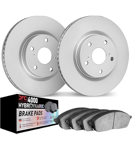 Front Brakes Power Stop K6961 Front Z23 Carbon Fiber Brake Pads With Drilled & Slotted Brake Rotors Kit For Nissan Sentra 2013-2019 Brake Pad And Rotor Kit-814472
