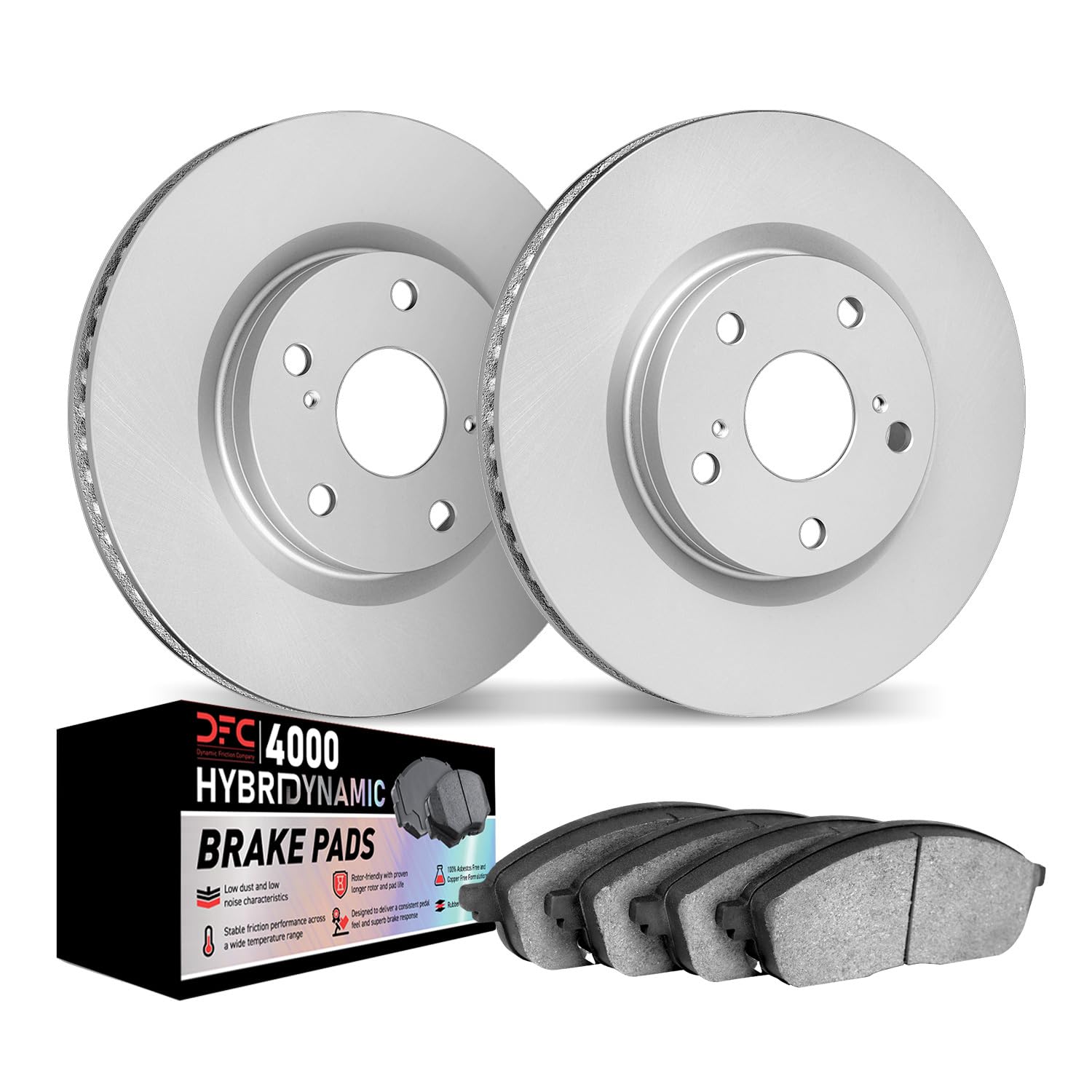 Photo 1 of ***FACTORY SEALED***Dynamic Friction Company Brake Kit For 2014-2021 Mini Cooper| Front 4000 HybriDynamic Brake Pads and Rotors Kit