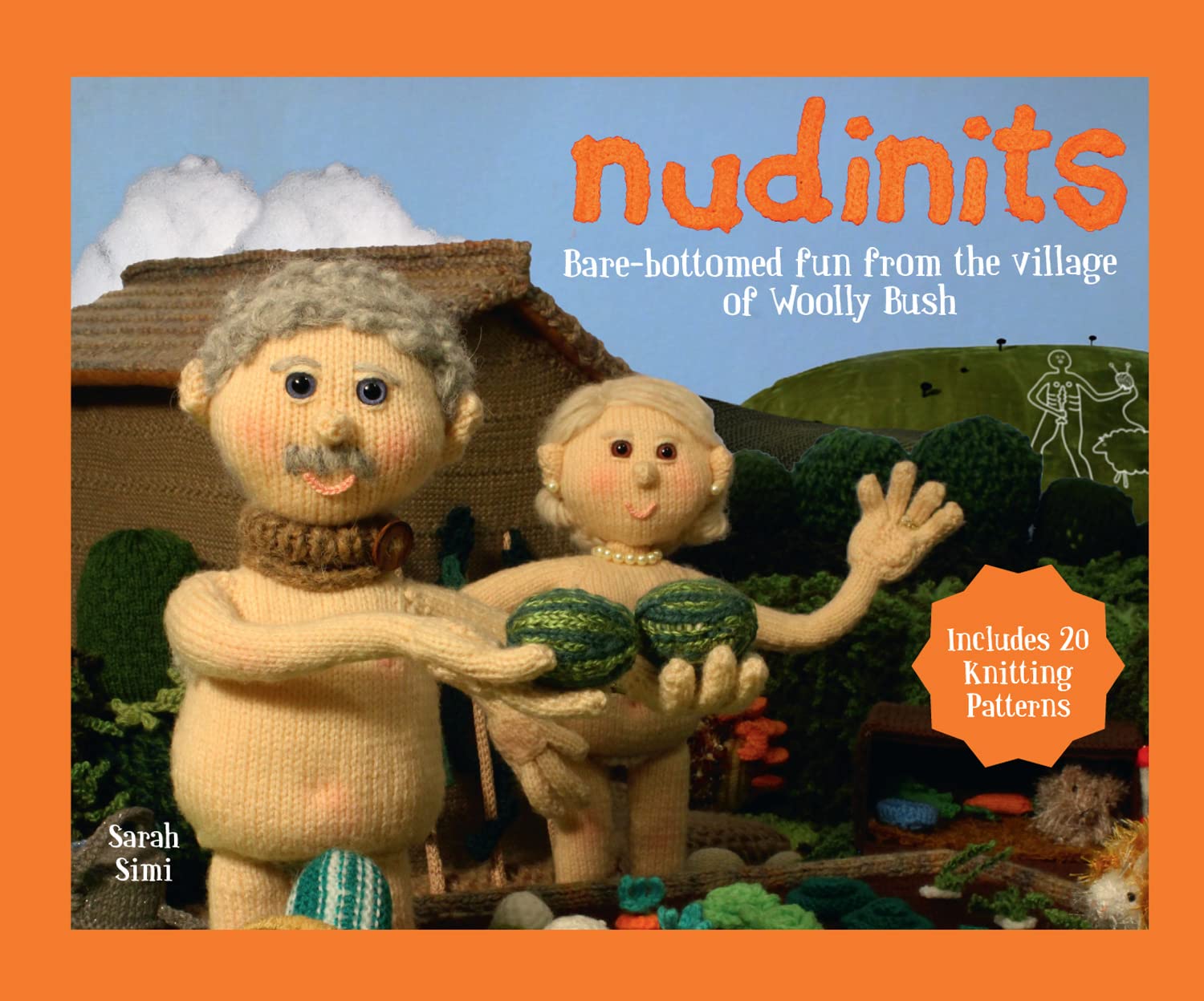 Nudinits: The eye-opening humorous knitting book from the village of Woolly Bush