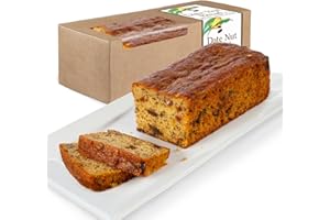 Beatrice Bakery Classic Date Nut Bread, Full Flavor of Dates & Nuts, Crunchy Walnuts, Moist, Dense, Traditional Recipe in a 1