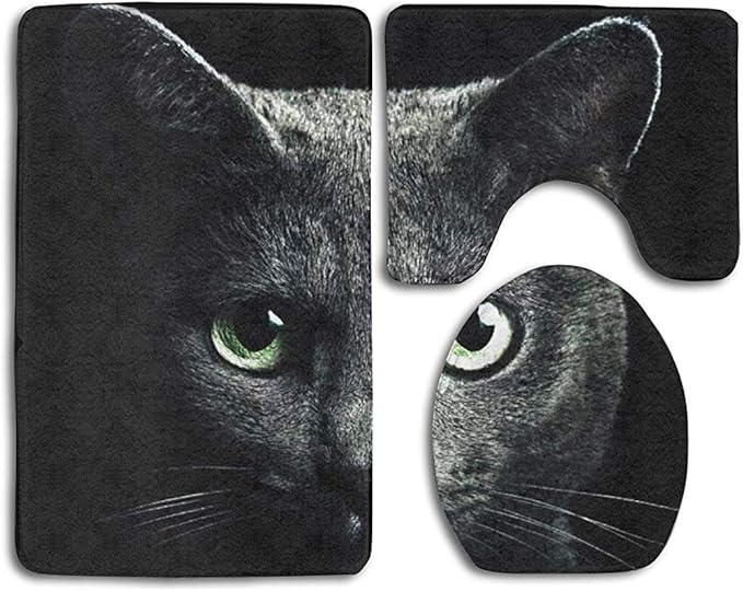 Alfombrilla para tocador Set de 3 Piezas Espuma de Memoria