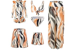 NIKDUCK Matching Family Swimwear Family Matching Swimsuit Set Mommy and Me Swimsuit Family Bikini Matching Sets