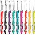 Ruidi TPR and ABS Handle Crochet Hook(9pcs)