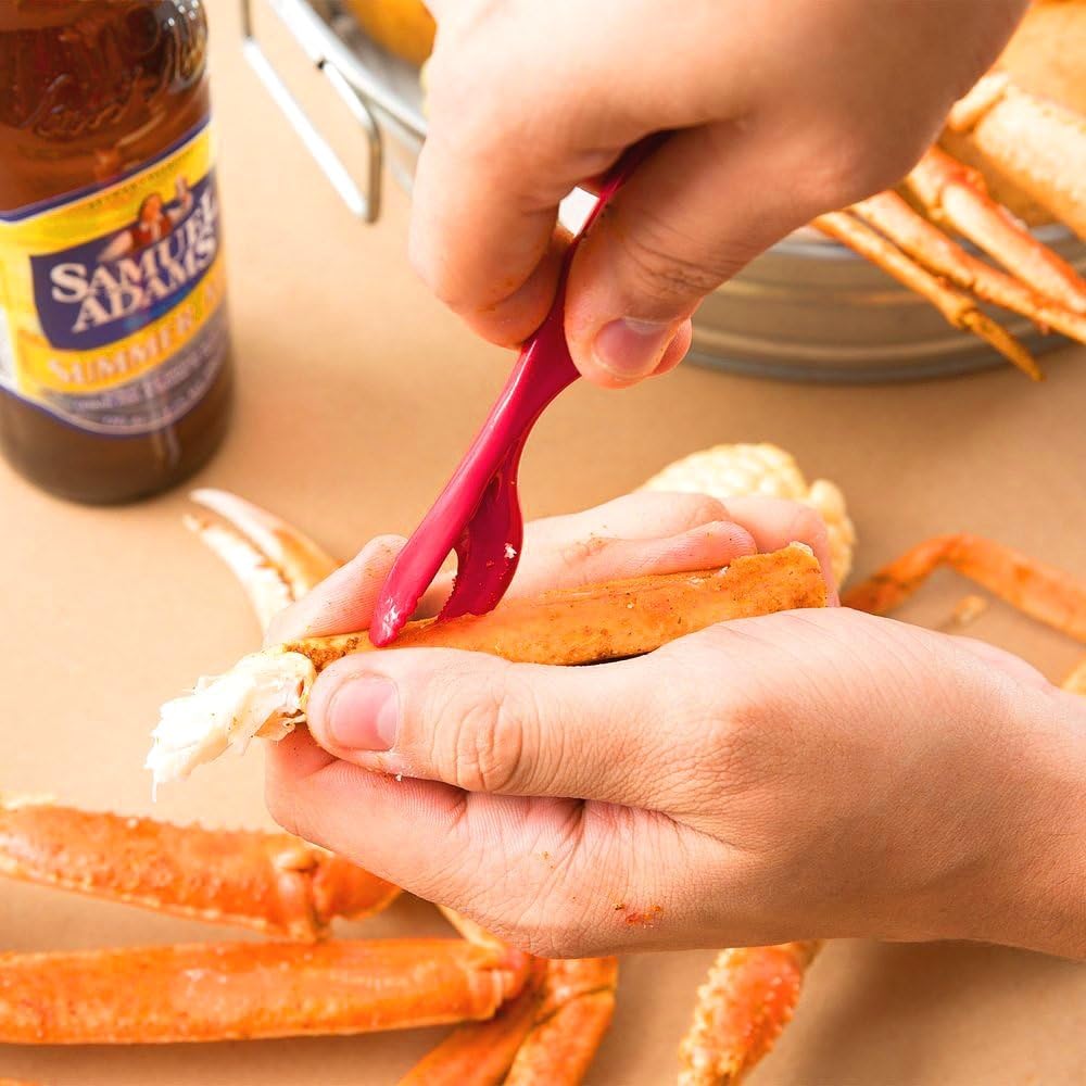 Hiware Professional 12-piece Seafood Crackers Picks Tools Set for Lobster, Crab, Crawfish, Prawns, Shrimp - Easy Opener Shellfish Sheller Knife: Kitchen & Dining