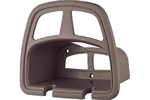 DF OMER Plastic Garden Water Hose Holder, Wall Mount Hose Hanger with Storage Compartment Fits 150 ft. Hose – 10x5x5 in. Weatherproof Hose Hanger for Outside with Shelf for Garden Equipment