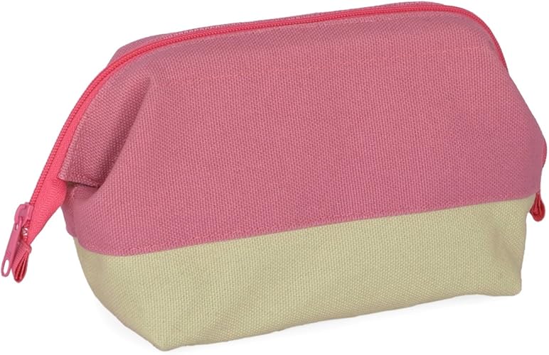 Amazon Favoritestyle 倉敷帆布 ポーチ 小物入れ 化粧ポーチ ワイヤーポーチ コスメポーチ バイカラー 撥水 帆布 8号 Takeyariコラボ 日本製 カメリア ブラウンベージュ Favoritestyle フェイバリットスタイル ポーチ