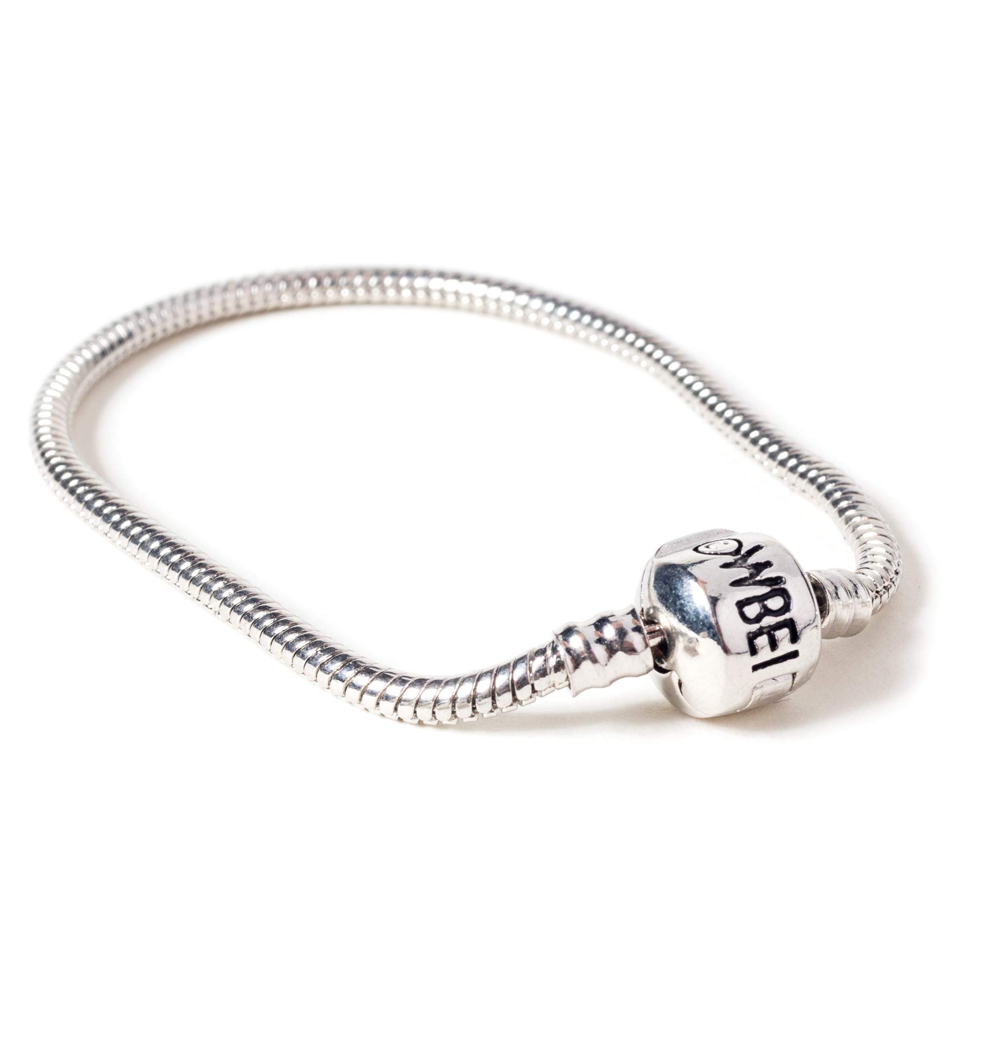 Harry Potter Silver Plated Bracelet for Slider Charms 21cm - HP0028-21