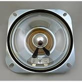 Philmore 4" Square Replacement Speaker with Weatherproof Mylar Cone, 8 Ohm, 5W; TS45