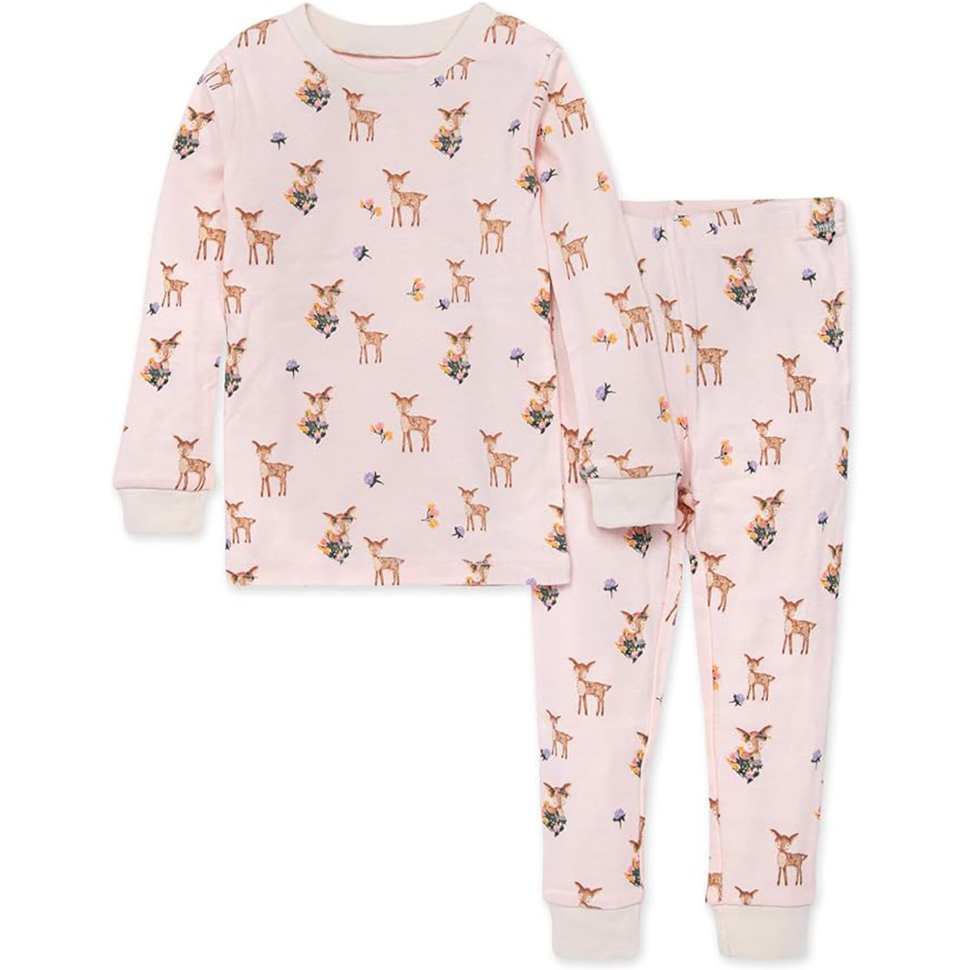 Burt's Bees Baby baby girls Pajamas, Tee Pant