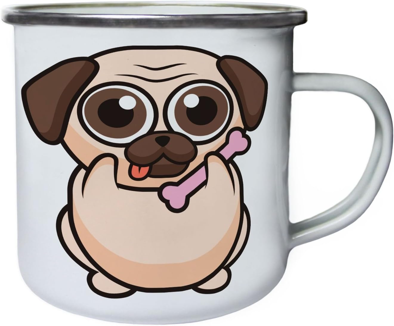 baby pug in a mug