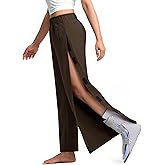 ISEEGZ Tear Away Pants for Women Loose Side Full Open Sweatpants Pockets Breakaway Pant Post Surgery Adaptive Clothing
