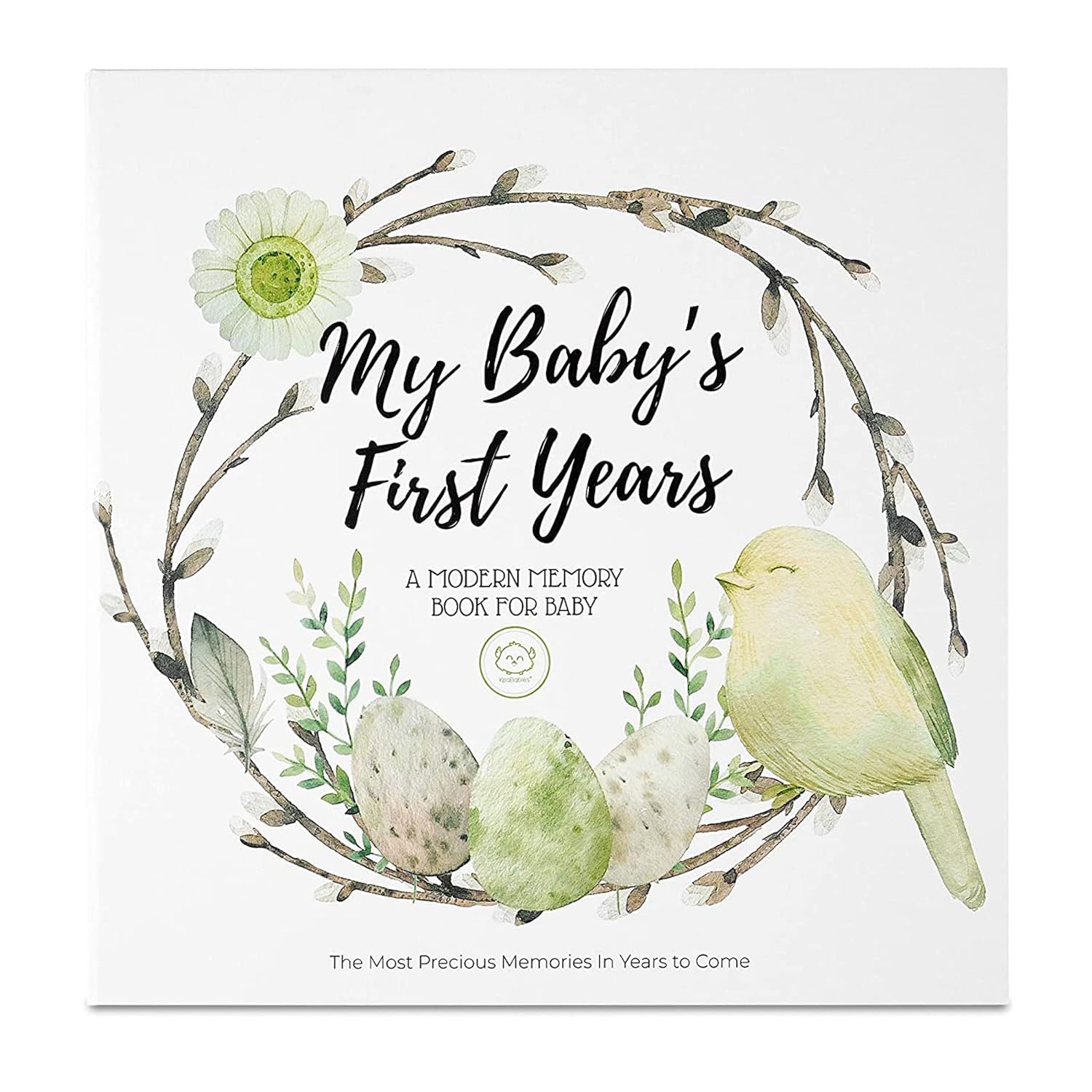 Baby First 5 Years Memory Book Journal - 90 Pages Hardcover First Year Keepsake Milestone Newborn Journal for Boys, Girls - All Family, LGBT, Single Mom Dad, Adoptive (Wonderland) : Baby