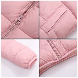Happy Cherry Toddler Girls Fleece Jacket Hooded