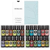 Edens Garden Essential Oils Top 24 Set – 100% Pure Therapeutic Grade, Undiluted, Natural Aromatherapy Scents Kit for Diffusers, Massage & Yoga – Relaxing Holiday Gift for Men & Women, 10 ml/ 24 Pack