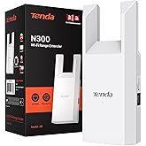 Tenda WiFi Extender N300, WiFi Extender Signal Booster, with Ethernet Port, Up to 800 Sq. Ft.,Single Band WiFi Booster, Repeater Mode&AP Mode,Easy Setup,2.4GHz only(R10-WT)