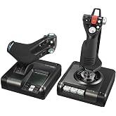 Logitech G Saitek X52 Pro USB Flight Contol System (Renewed) compatible with Windows