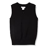 Amazon Essentials Boys' Uniform Cotton V-Neck