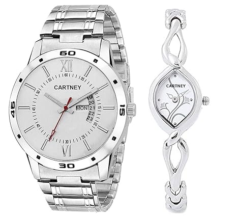 Analogue White Dial Mens and Womens Watch (CPLWH5)