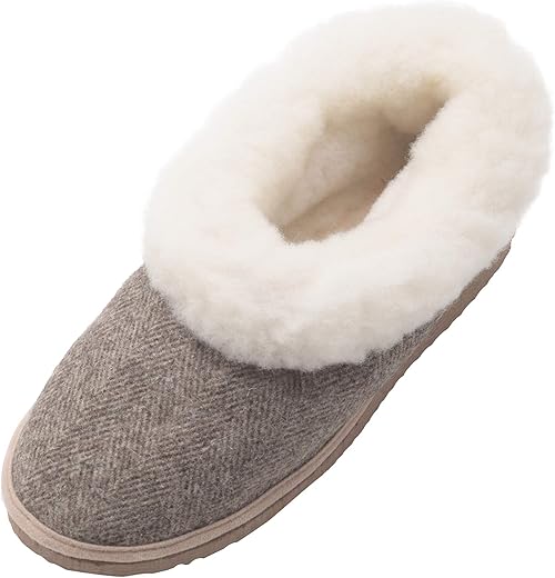 tweed slippers ladies