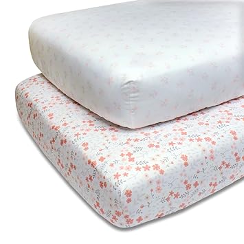 fitted crib sheet set