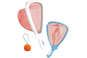 Slingball, with Enhanced Stability Grip, 30cm, Long Distance Slingshot Scoop Ball Set, Lawn and Tailgating Family Game, EEN O
