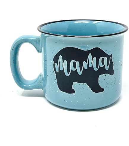 Mug Café 'Mom Languages' Enesco Our Name Is Mud - 473 Ml, Grès