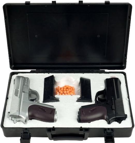 NEW CYMA TWIN SPRING AIRSOFT DUAL PISTOL COMBO PACK SET