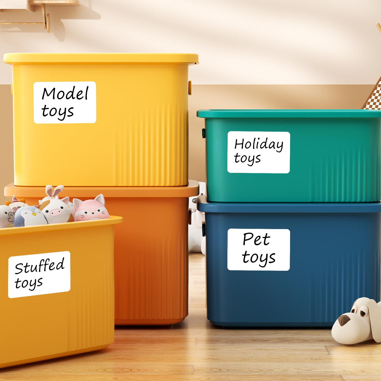 SVNOOC Multipurpose Peel And Stick Dry Erase Stickers, 8.5 X 11 Inch