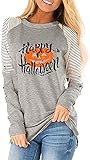 Funny Halloween Shirt for Women Long Sleeve