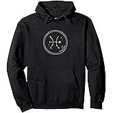 Pisces Zodiac Star Sign Constellation Horoscope Symbol Pullover Hoodie