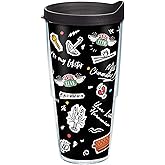 Tervis Friends Collage Made in USA Double Walled Insulated Tumbler Travel Cup Keeps Drinks Cold & Hot, 24oz, Classic