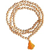 Tulsi (Holy Basil) Hand-Knotted Hare Rama Krishna Mala – Energized 108+1 Beads Necklace for Meditation, Prayer, Yoga & Spiritual Awakening – Karma & Nirvana Japa Mala for Men & Women