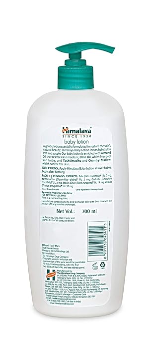 himalaya baby lotion 700ml