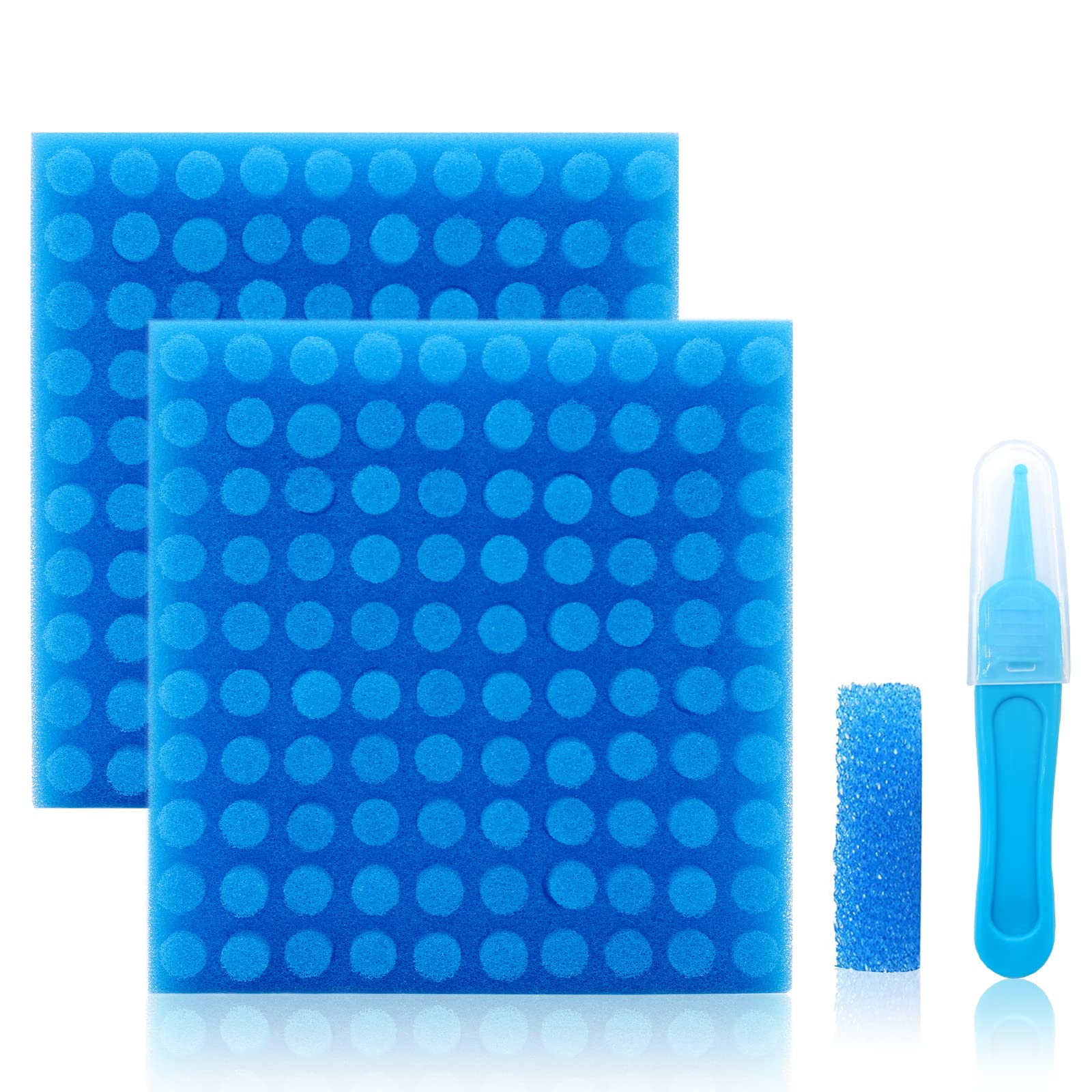 POPYJAN Nasal Aspirator Hygiene Filters 200PCS, Replacement for Nasal Aspirator Filters Safe Environmental, BPA, Phthalate & Latex-Free (200 Count +Tweezer)