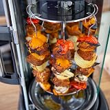 Quest 34020 Electric Rotisserie Grill Kebab Machine 7 Skewers 21L 1500W view 10