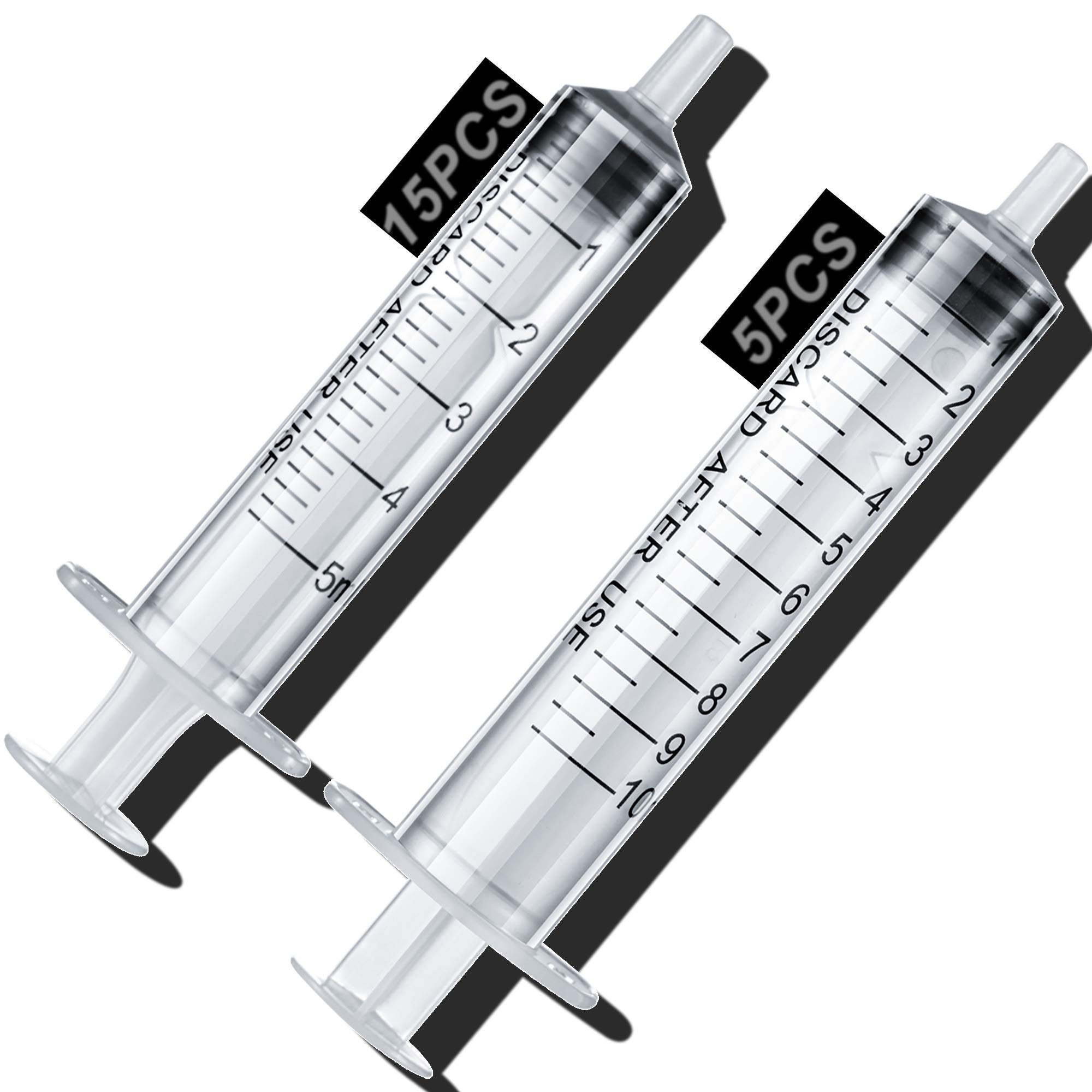 Buy 20 Pack Large Syringes, Large Plastic Garden Industrial Syringes for Scientific Labs