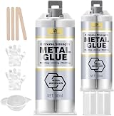 DecorRom 2 Part Metal Repair Epoxy Glue 100ml Heavy Duty Waterproof Weld view 1