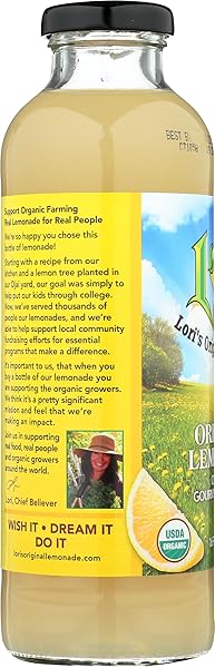 LORIS ORIGINAL LEMONADE ORGANIC ORIGINAL LEMONADE, 16 FZ