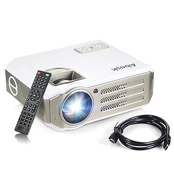 Proyector,Abask Full HD LCD 3100 Lumen Proyector Alejedo sin Hilos ...