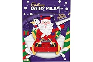 Cadbury Dairy Milk Advent Calendar Christmas 90g (Pack of 1)