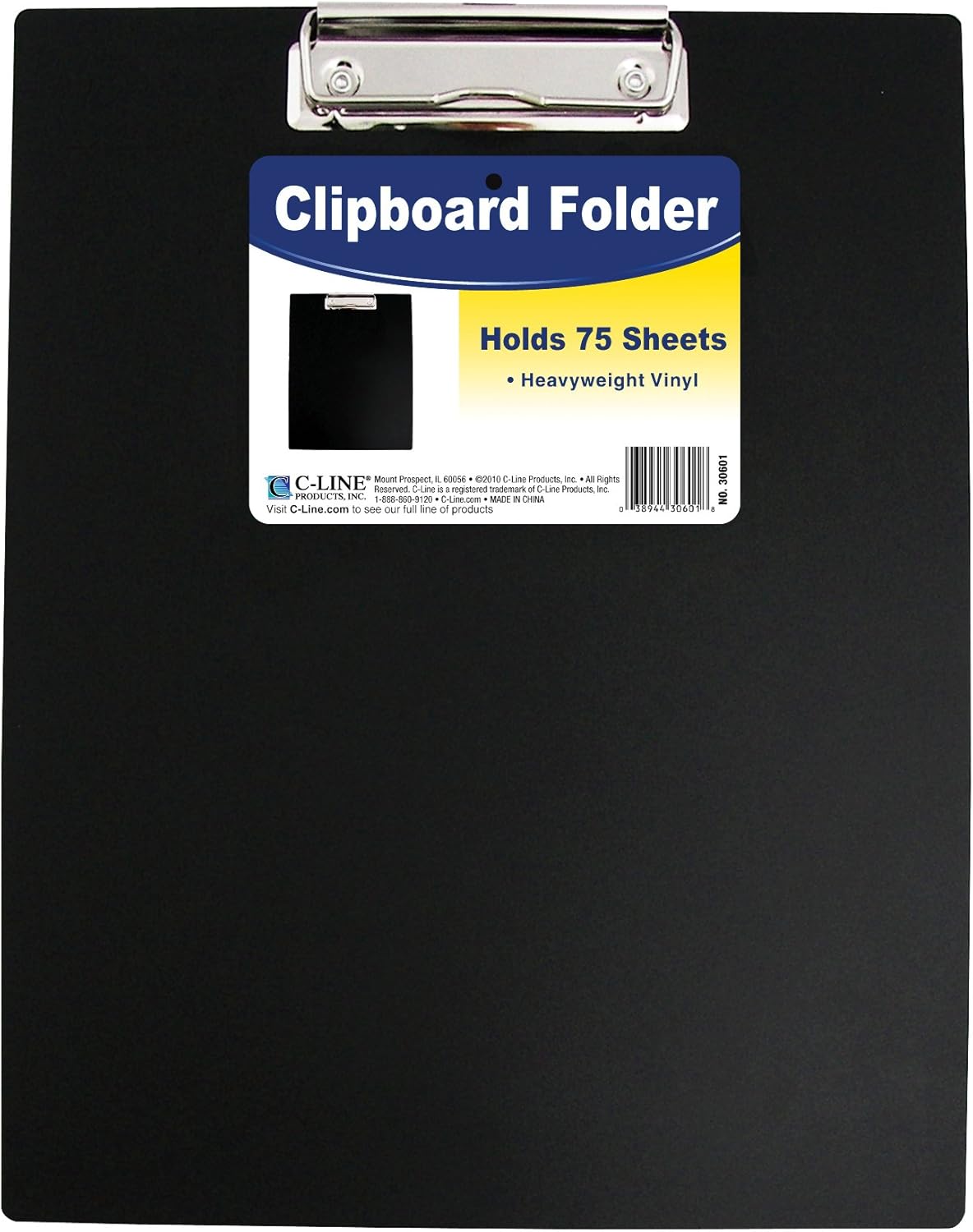 Clipboard Folder, Black (Set of 6 Clipboards) Office