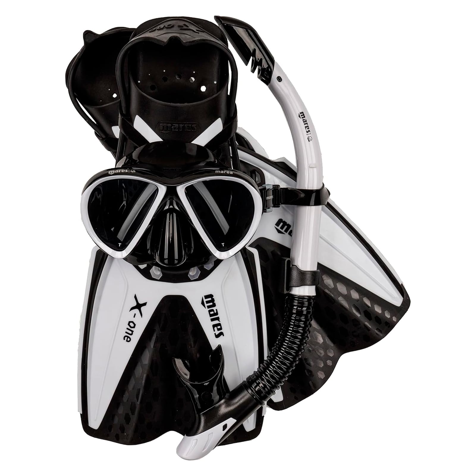 Mares Set X-One Marea Diving Kit - White/WHK, Large/X-Large TBWHKLXL