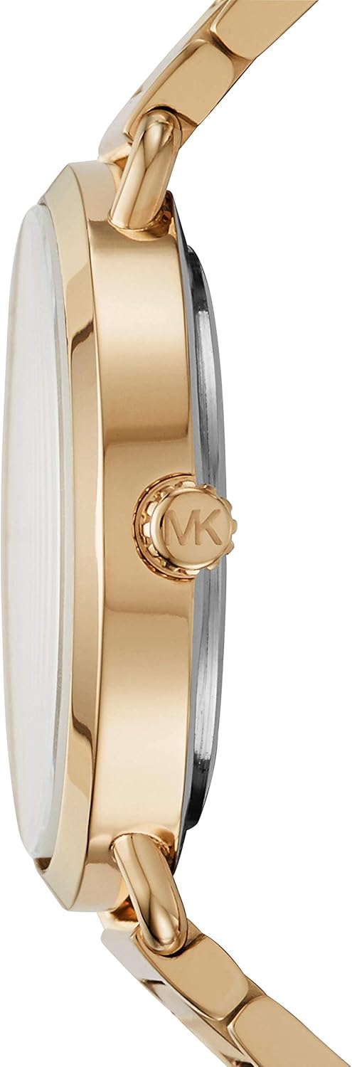 Michael Kors MK3639 Ladies Portia Watch, Gold Tone, 37MM - Image 3