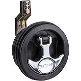 Whitecap S-0230BC T-Handle Latch - Non-Locking , Black