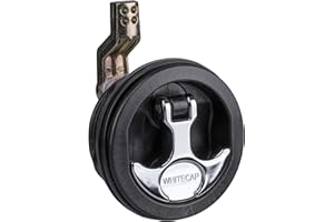 Whitecap Industries S-0230BC T-Handle Latch - Non-Locking, Black