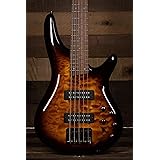 Ibanez SR405EQM Quilted Maple 5-String Electric Bass Guitar Dragon Eye Burst