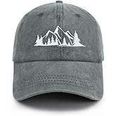 Tomalillin Mountain Trees Hat for Men Women