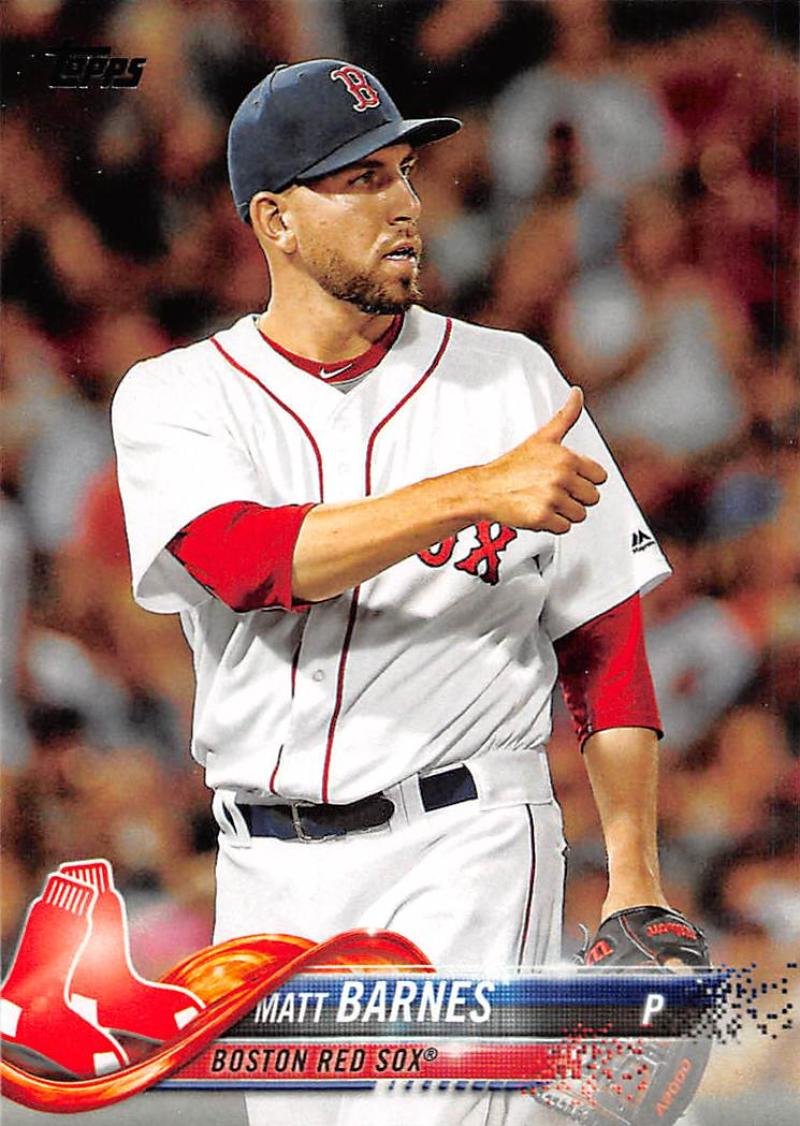 Amazon Com 2018 Topps 152 Matt Barnes Nm Mt Boston Red Sox