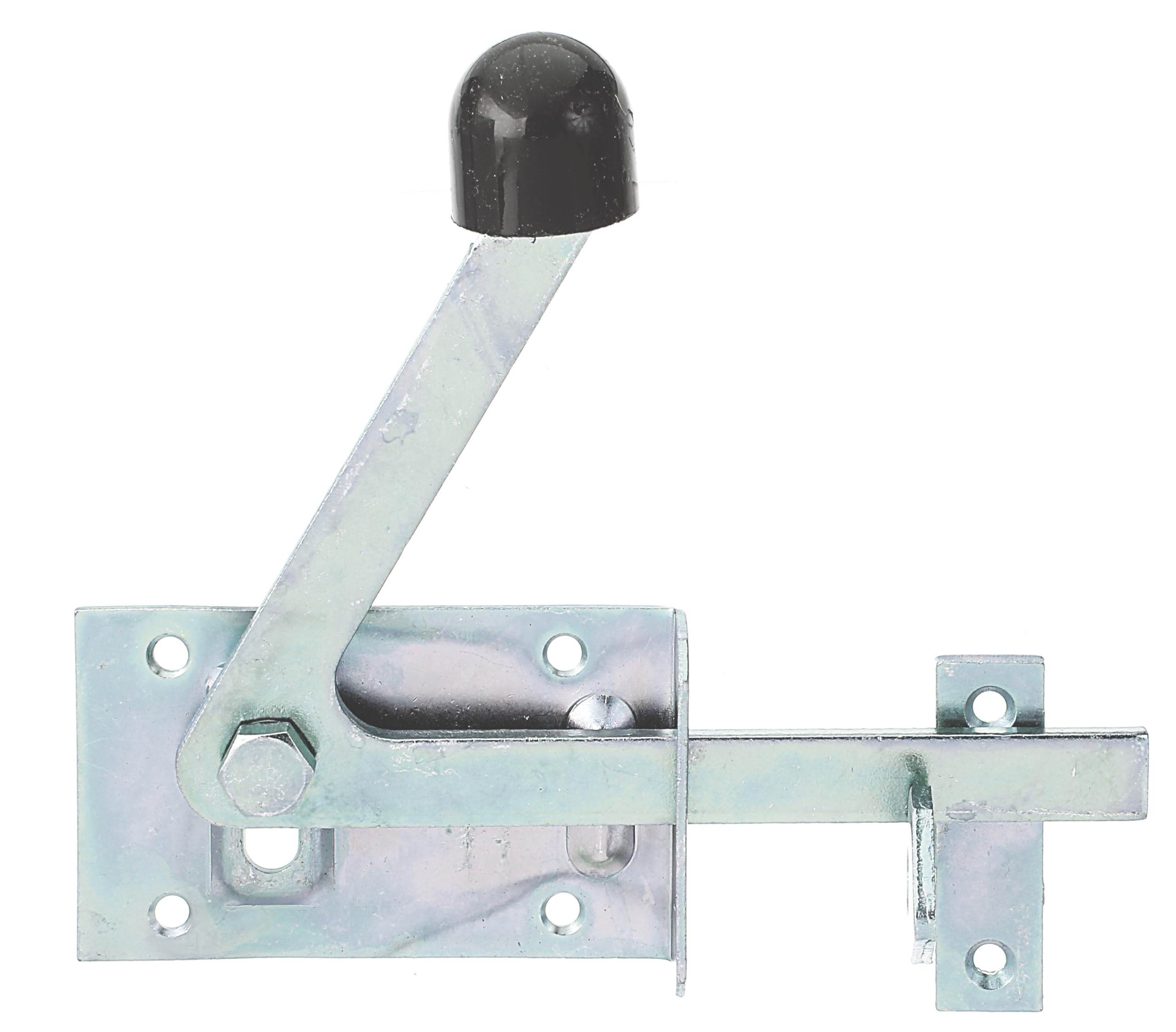 Gah-Alberts 210397 Garden Gate Latch for Narrow Timber Frames Yellow-Galvanised