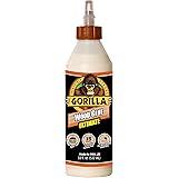 Gorilla Ultimate Waterproof Wood Glue, 18 Ounce, Natural Wood Color, (Pack of 1)